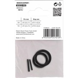 Bosch Set anello di bloccaggio e perno, per bussola PRO Impact 1/4", Backup Nero