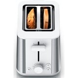 Braun HT 1510 8 2 fetta/e 900 W Acciaio inox, Bianco, Tostapane accaio/Bianco, 2 fetta/e, Acciaio inox, Bianco, Plastica, Acciaio inox, 900 W, 188 mm, 318 mm