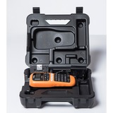 Brother PTE110VPYP1 stampante per etichette (CD) 180 x 180 DPI 20 mm/s TZe QWERTY, Stampa etichette arancione /Nero, QWERTY, TZe, 180 x 180 DPI, 20 mm/s, Nero, Arancione