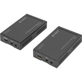 Digitus Set extender HDMI 4K HDBaseT, Estensione HDMI Nero