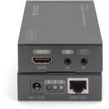 Digitus Set extender HDMI 4K HDBaseT, Estensione HDMI Nero