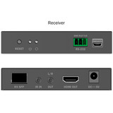 Digitus Set extender HDMI fibra IP, Estensione HDMI Nero
