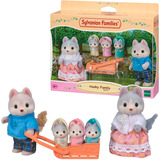 EPOCH Sylvanian Families - Famiglia Husky, Giochi di costruzione 