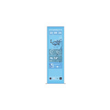 HYTE Y70 Touch Display Upgrade Blueberry Milk, Visualizzazione blu