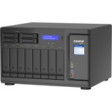 QNAP TVS-h1288X NAS Tower Intel® Xeon® W-1250 16 GB DDR4 0 TB QuTS hero Nero NAS, Tower, Intel® Xeon®, W-1250, 16 GB, DDR4