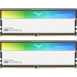 Team Group DIMM 32 GB DDR5-6000 (2x 16 GB) Kit Doppio, Memoria bianco