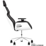 Thermaltake Sedia da gaming ARGENT E700 Glacier White, Sedili di gioco bianco/Nero