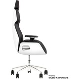 Thermaltake Sedia da gaming ARGENT E700 Glacier White, Sedili di gioco bianco/Nero