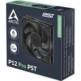 ARCTIC Freezer P12 Pro PST Case per computer Ventilatore 12 cm Nero 1 pz, Ventola Nero, Ventilatore, 12 cm, 131 m³/h, Nero