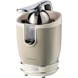 Ariete 413 Spremiagrumi Elettrico con Leva - Salvagoccia - Motore Silenzioso - 85 Watt - Design Vintage - Beige crema, Beige, 0,6 L, Acciaio inox, Metallo, 85 W, 175 mm