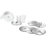 Bosch MUZ5VL1 accessorio per miscelare e lavorare prodotti alimentari, Trituratore bianco, Acciaio inox, Bianco, Acciaio inox, MUM5