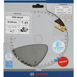 Bosch PRO lama per sega circolare cordless per legno/alluminio 165 mm, confezione doppia 