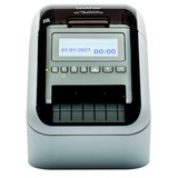Brother QL-820NWBCVM stampante per etichette (CD) Termica diretta A colori 300 x 600 DPI 176 mm/s Con cavo e senza cavo Collegamento ethernet LAN DK Wi-Fi Bluetooth grigio/Nero, DK, Termica diretta, 300 x 600 DPI, 176 mm/s, A colori, Con cavo e senza cavo