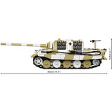 COBI Cacciacarri TIGER Ausf. B Jagdtiger, Giochi di costruzione 