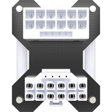 Corsair 2nd Generation 180° PCIe 5.x 12V-2x6 Power Bridge - Stile A, Ponte bianco