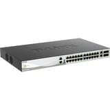 D-Link DMS-3130-30PS switch di rete Gestito L3 2.5G Ethernet (100/1000/2500) Supporto Power over Ethernet (PoE) 1U Nero, Interruttore Gestito, L3, 2.5G Ethernet (100/1000/2500), Supporto Power over Ethernet (PoE), Montaggio rack, 1U