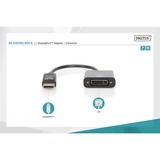 Digitus Adattatore / Convertitore DisplayPort > DVI Nero