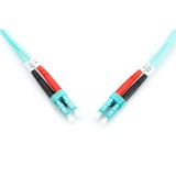 Digitus Cavo patch LWL, duplex, connettore LC > LC, multimodale OM3 turchese