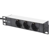 Digitus Set di rete 254 mm (10") - 6U, 312 x 300 mm (L x P), IT armadio Nero