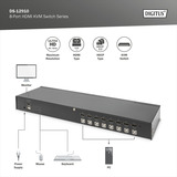 Digitus Switch KVM HDMI 8 porte 