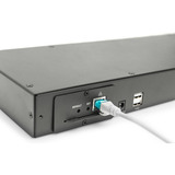 Digitus Switch KVM modulare CAT 5 8 porte Nero