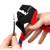 KNIPEX Pinza a crimpare sistema, Pinza crimpatrice rosso/Blu