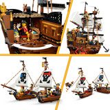 LEGO Creator 3-in-1 Nave pirata leggendaria, Giochi di costruzione 