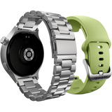 Motorola moto watch, Smartwatch argento, 3,63 cm (1.43"), OLED, Touch screen, 4 TB, GPS (satellitare), 40 g