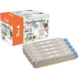 Peach PT1089 cartuccia toner 5 pz Compatibile Nero, Ciano, Magenta, Giallo 14000 pagine, 21000 pagine, Nero, Ciano, Magenta, Giallo, 5 pz
