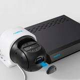 Reolink P850 PoE Cam Pallottola (forma) Telecamera di sicurezza IP Interno e esterno 3840 x 2160 Pixel Soffitto, Telecamera di sorveglianza bianco/Nero, Telecamera di sicurezza IP, Interno e esterno, Cablato, Google Assistant, Soffitto, Pallottola (forma)
