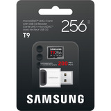 Samsung T9 microSDXC 256 GB, Scheda di memoria Nero