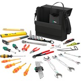 Wera 2go SHK 1 Set di utensili per tecnologia sanitaria, riscaldamento e climatizzazione, Set di strumenti Nero