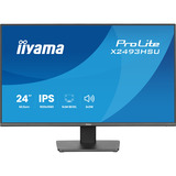 iiyama ProLite X2493HSU-B1, Monitor LED Nero (opaco), 60,5 cm (23.8"), 1920 x 1080 Pixel, Full HD, LED, Nero