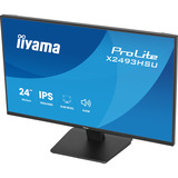 iiyama ProLite X2493HSU-B1, Monitor LED Nero (opaco), 60,5 cm (23.8"), 1920 x 1080 Pixel, Full HD, LED, Nero