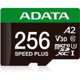 ADATA Speed Plus 256 GB MicroSDXC Classe 10, Scheda di memoria 256 GB, MicroSDXC, Classe 10, 180 MB/s, 160 MB/s, Class 3 (U3)