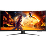 AOC G4 CU34G4 Monitor PC 86,4 cm (34") 3440 x 1440 Pixel Wide Quad HD LED Nero, Rosso, Monitor di gioco Nero (opaco), 86,4 cm (34"), 3440 x 1440 Pixel, Wide Quad HD, LED, 1 ms, Nero, Rosso