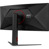 AOC G4 CU34G4 Monitor PC 86,4 cm (34") 3440 x 1440 Pixel Wide Quad HD LED Nero, Rosso, Monitor di gioco Nero (opaco), 86,4 cm (34"), 3440 x 1440 Pixel, Wide Quad HD, LED, 1 ms, Nero, Rosso