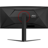 AOC G4 CU34G4 Monitor PC 86,4 cm (34") 3440 x 1440 Pixel Wide Quad HD LED Nero, Rosso, Monitor di gioco Nero (opaco), 86,4 cm (34"), 3440 x 1440 Pixel, Wide Quad HD, LED, 1 ms, Nero, Rosso