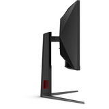 AOC G4 CU34G4 Monitor PC 86,4 cm (34") 3440 x 1440 Pixel Wide Quad HD LED Nero, Rosso, Monitor di gioco Nero (opaco), 86,4 cm (34"), 3440 x 1440 Pixel, Wide Quad HD, LED, 1 ms, Nero, Rosso