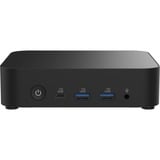 ASUS NUC 14 Essential RNUC14MNK1500002 Nero N150, Barebone Nero, Mini PC barebone, DDR5-SDRAM, M.2, Collegamento ethernet LAN, 802.11a, 802.11b, 802.11g, Wi-Fi 4 (802.11n), Wi-Fi 5 (802.11ac), Wi-Fi 6 (802.11ax), Wi-Fi 6E..., 65 W