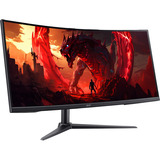 Acer Nitro XZ340CURW0, Monitor di gioco Nero, 86,4 cm (34"), 3440 x 1440 Pixel, Wide Quad HD, LCD, 5 ms, Nero