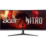 Acer Nitro XZ340CURW0, Monitor di gioco Nero, 86,4 cm (34"), 3440 x 1440 Pixel, Wide Quad HD, LCD, 5 ms, Nero