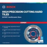Bosch 2 608 900 653 fornitura per utensili rotanti per molatura/levigatura Piastrella, Pietra Disco da taglio, Lama Disco da taglio, Piastrella, Pietra, Diamond, Bosch, Blu, Grigio, Rotondo
