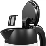 Bosch TWK3P421 bollitore elettrico 1,7 L 2400 W Nero, Bianco bianco/Nero, 1,7 L, 2400 W, Nero, Bianco, Acciaio inox, Indicatore del livello dell'acqua, Arresto di sicurezza contro il surriscaldamento