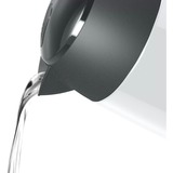 Bosch TWK3P421 bollitore elettrico 1,7 L 2400 W Nero, Bianco bianco/Nero, 1,7 L, 2400 W, Nero, Bianco, Acciaio inox, Indicatore del livello dell'acqua, Arresto di sicurezza contro il surriscaldamento