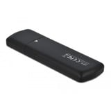 DeLOCK 42633 contenitore di unità di archiviazione Box esterno SSD Nero M.2, Disk enclosure Nero, Box esterno SSD, M.2, PCI Express, SATA, 10 Gbit/s, Collegamento del dispositivo USB, Nero