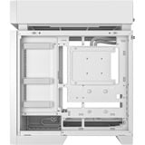 DeepCool CL6600 WH, Chassis Tower bianco/legno
