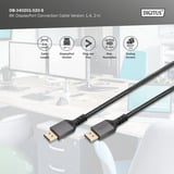 Digitus Cavo di collegamento DisplayPort 1.4 Premium, UHD 8K Nero/grigio