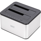 Digitus Docking station per HDD SATA doppio argento/Nero