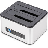 Digitus Docking station per HDD SATA doppio argento/Nero